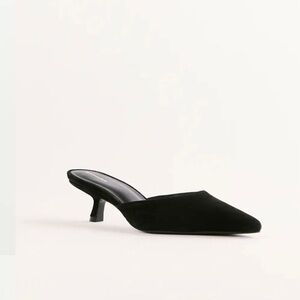 Reformation Wilda Kitten Mule